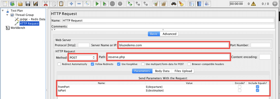jmeter and redis